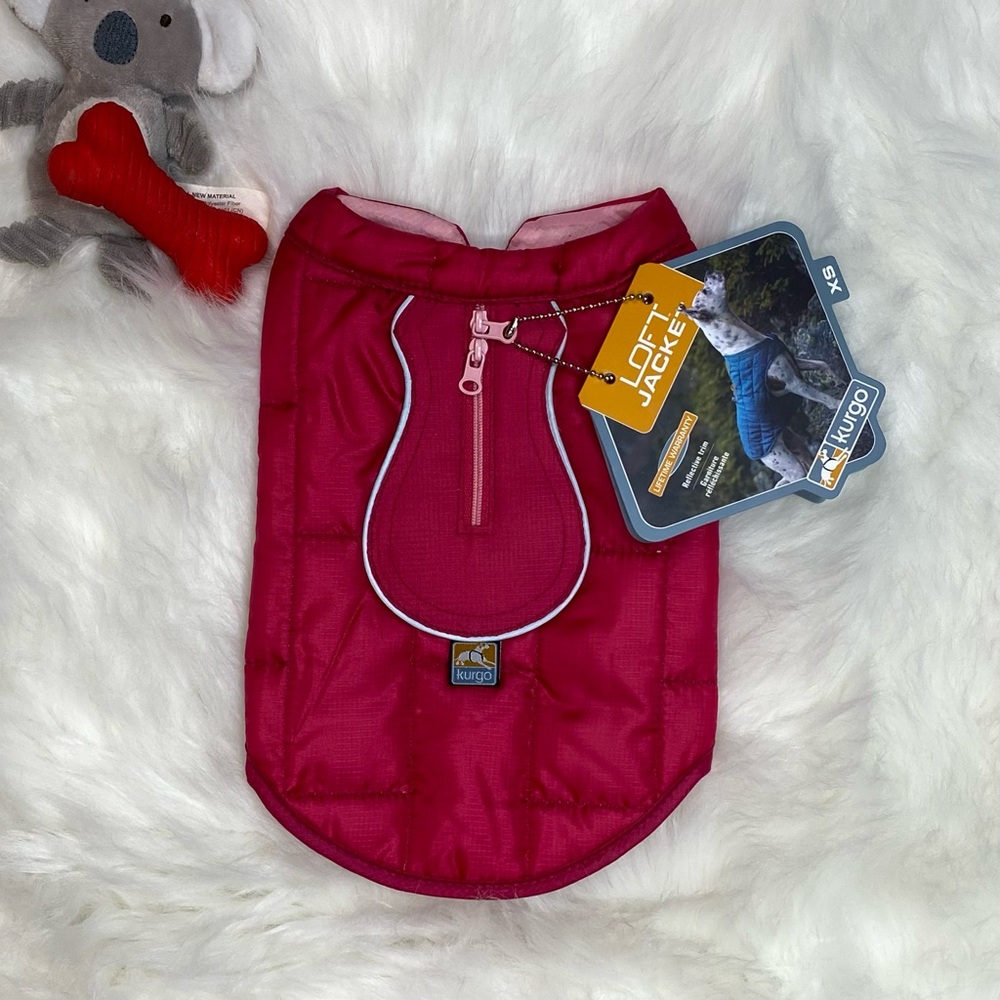 Kurgo Loft Dog Jacket Outdoor Insulated Pink
Size XS